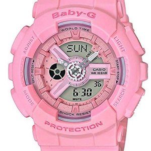 NWOT Casio Baby-G Waterproof Sports Quartz Bubblegum Pink Watch